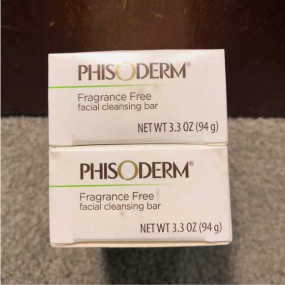 SOLD - TWO BARS Phisoderm Facial Cleansing Bar, Fragrance Free, 3.3oz - Picture 7 of 8
